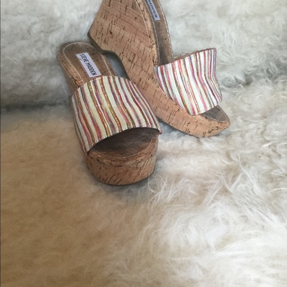 EUC Steve Madden wedges - Picture 1 of 4